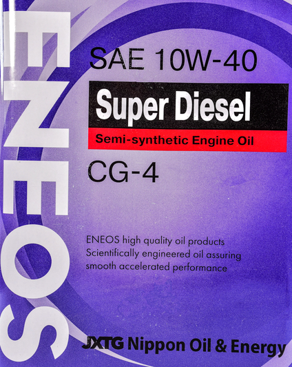 Моторна олива Eneos Super Diesel CG-4 10W-40 4 л на Ford Mustang