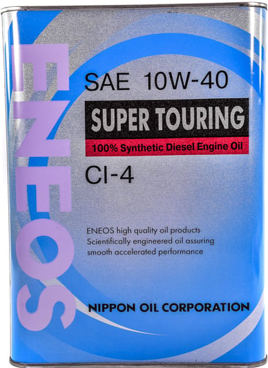 Моторное масло Eneos Super Touring CI-4 10W-40 4 л на Mitsubishi Magna