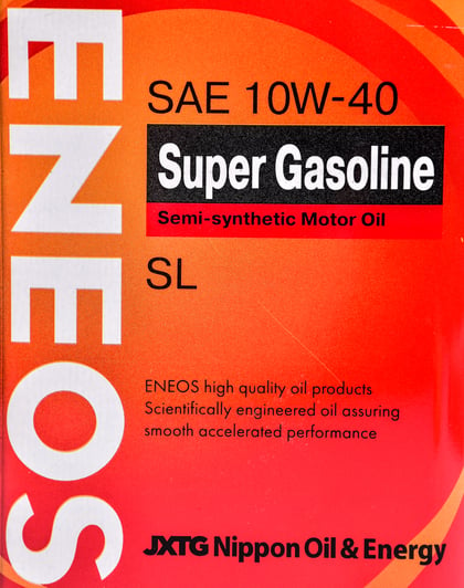 Моторное масло Eneos Super Gasoline SL 10W-40 1 л на Lada Kalina