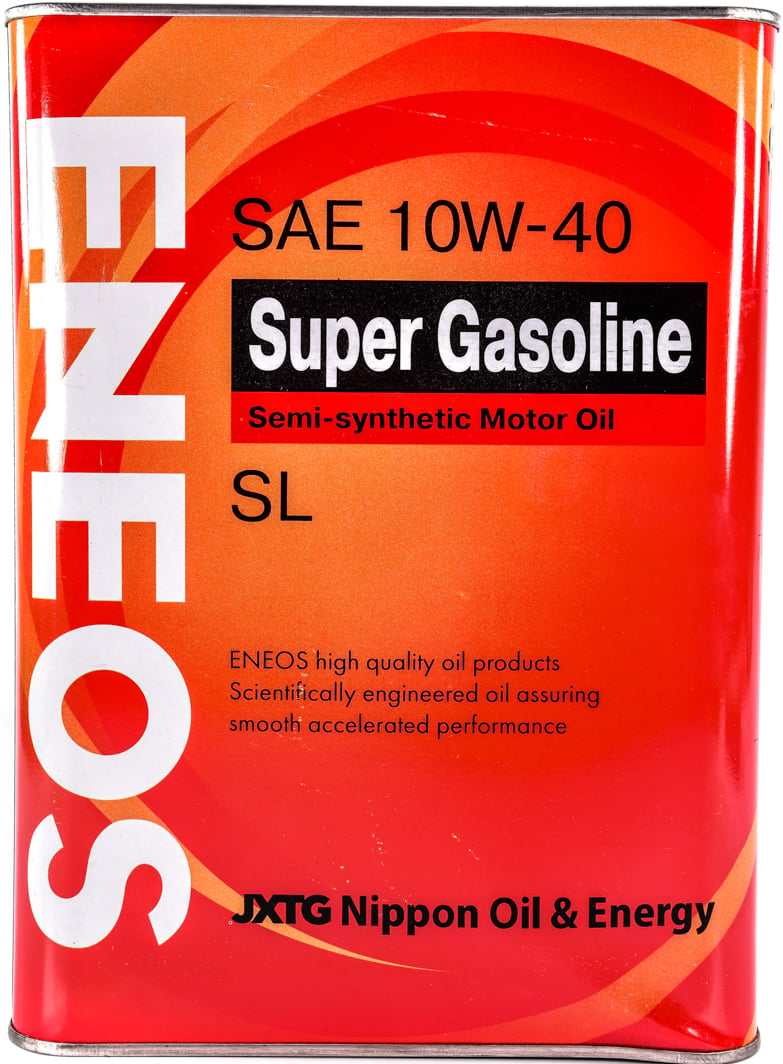 Моторное масло Eneos Super Gasoline SL 10W-40 4 л на Dodge Caliber