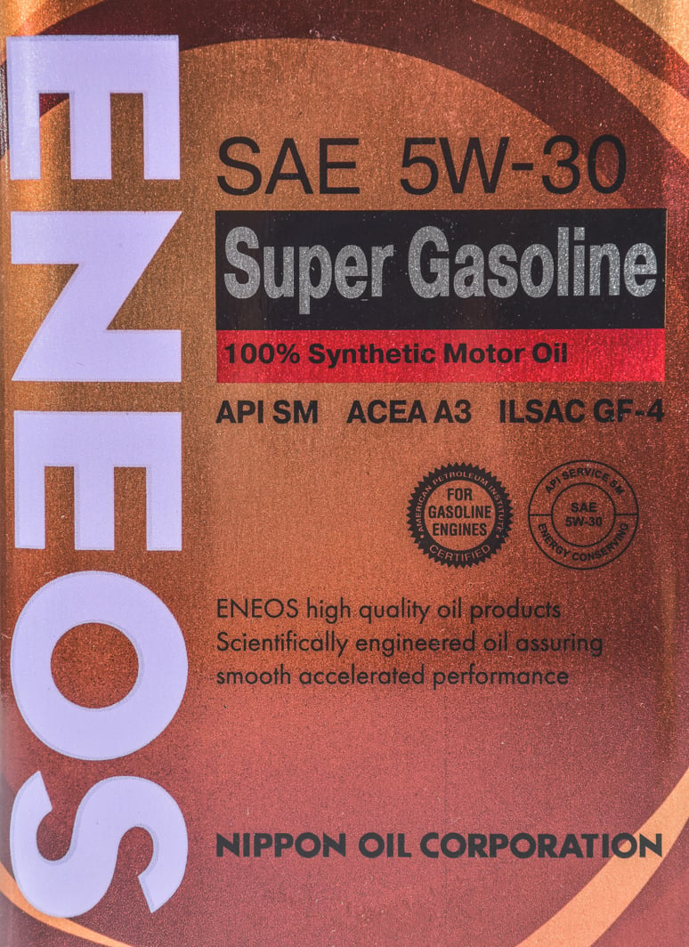 Моторна олива Eneos Super Gasoline SM 5W-30 1 л на Renault Megane