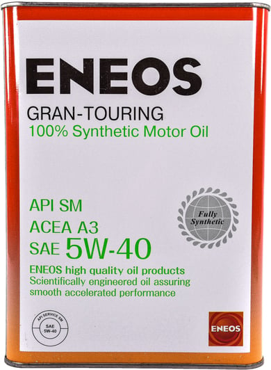 Моторное масло Eneos Gran-Touring SM 5W-40 4 л на Peugeot 806