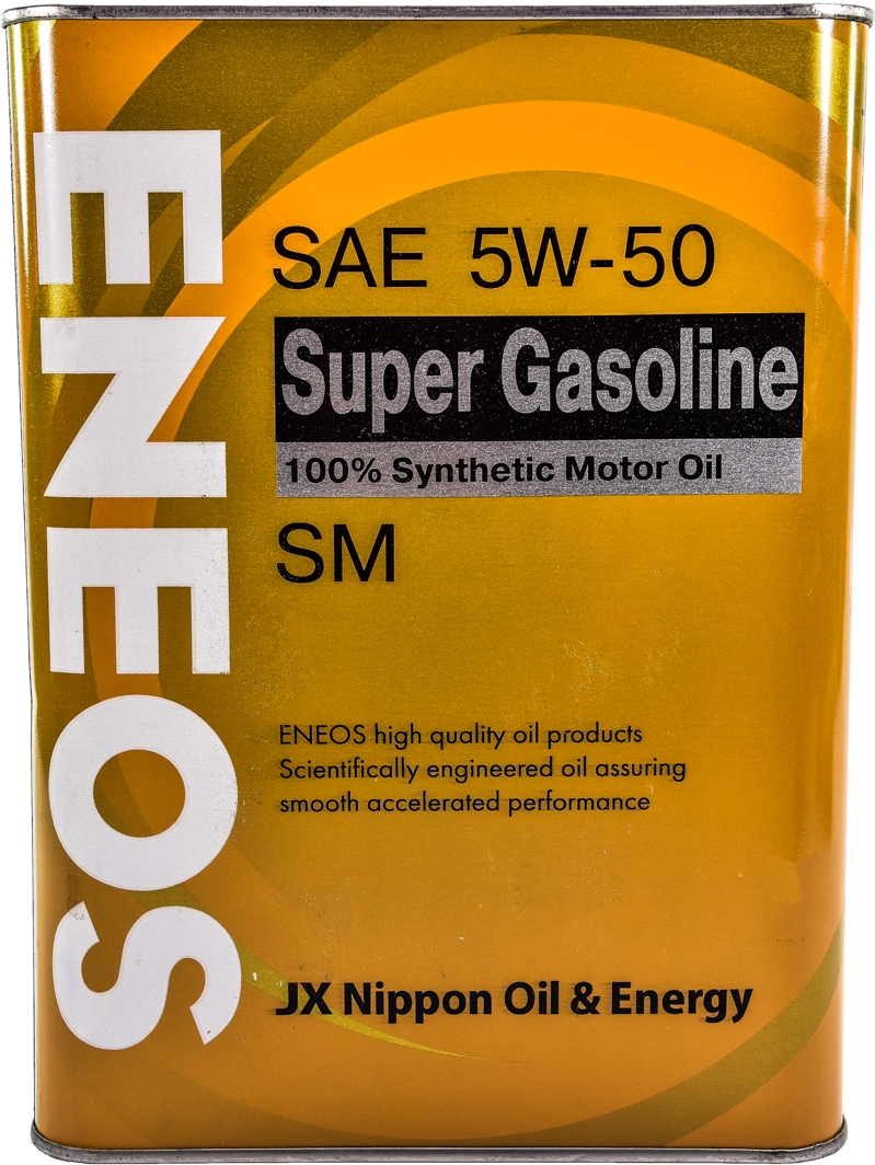 Моторна олива Eneos Super Gasoline SM 5W-50 4 л на Audi 80