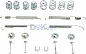 Монтажный комплект барабанных тормозных колодок ERT 310095