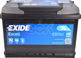 Аккумулятор Exide 6 CT-74-R Excell EB740