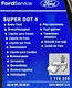 Тормозная жидкость Ford Super DOT 4 0,25 л