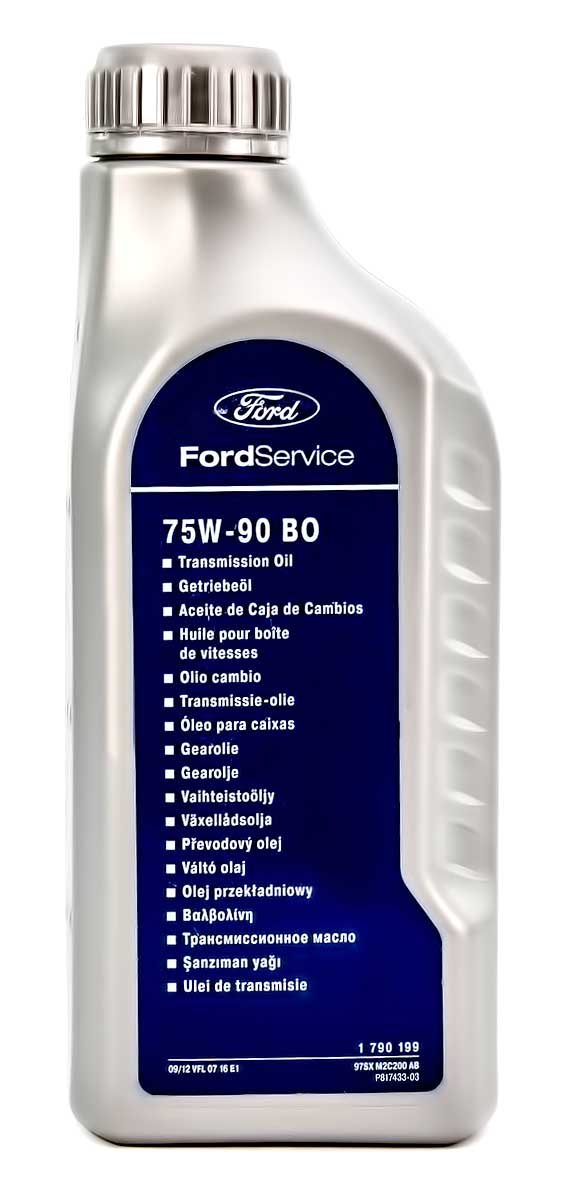 

Трансмиссионное масло Ford BO 75W-90 синтетическое 1790199