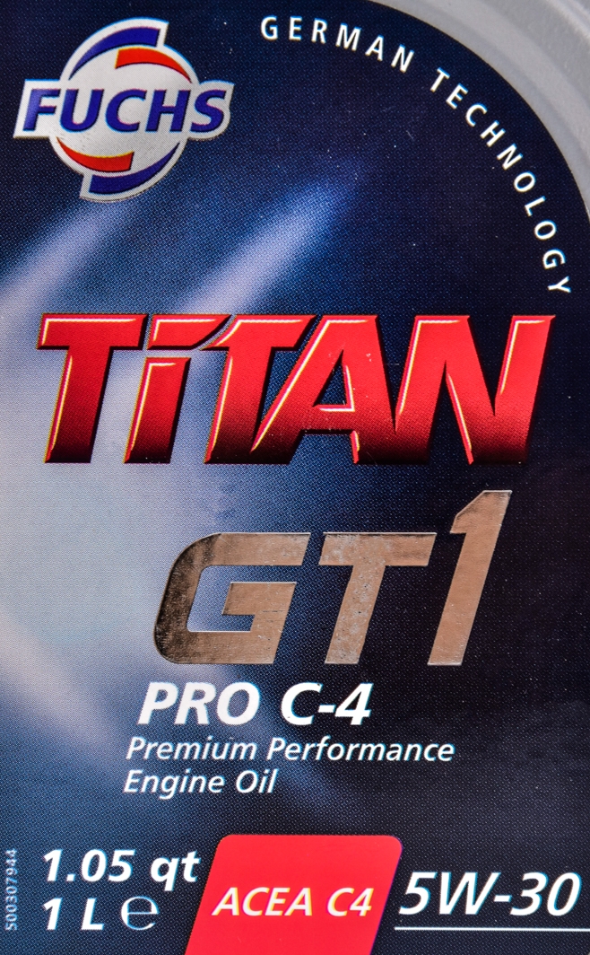 Fuchs Titan Gt1 Pro C4 5W-30 моторное масло