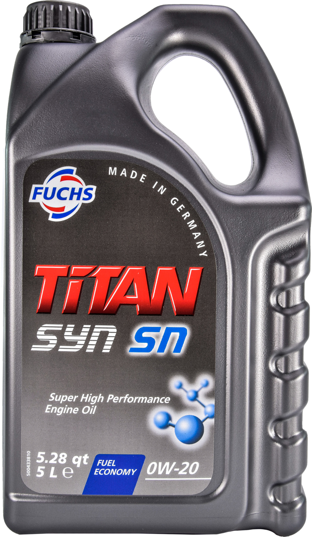 Моторное масло Fuchs Titan Syn SN 0W-20 5 л на Hyundai Equus
