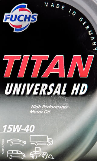 Моторное масло Fuchs Titan Universal HD 15W-40 1 л на Fiat Brava