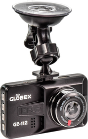 Видеорегистратор Globex GE-112 глянцево-черный