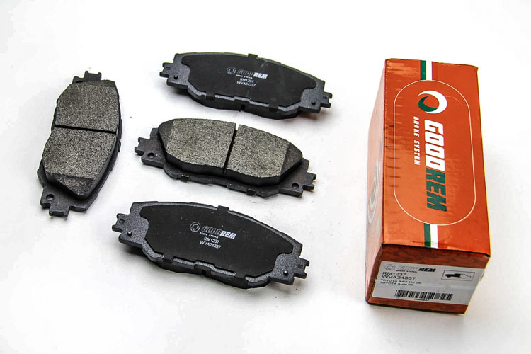 

Goodrem rm1237 Тормозные колодки