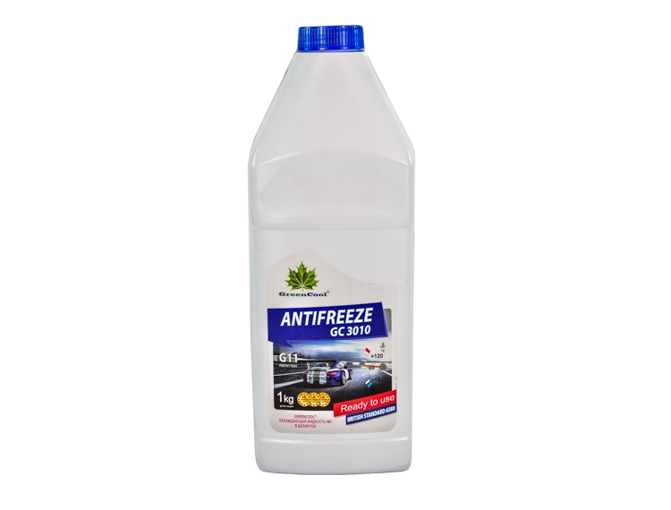 

Готовый антифриз Green cool GC 3010 G11 синий -40 °C gc30101l