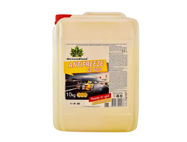 

Антифриз Green cool GC 4010 желтый gc401010