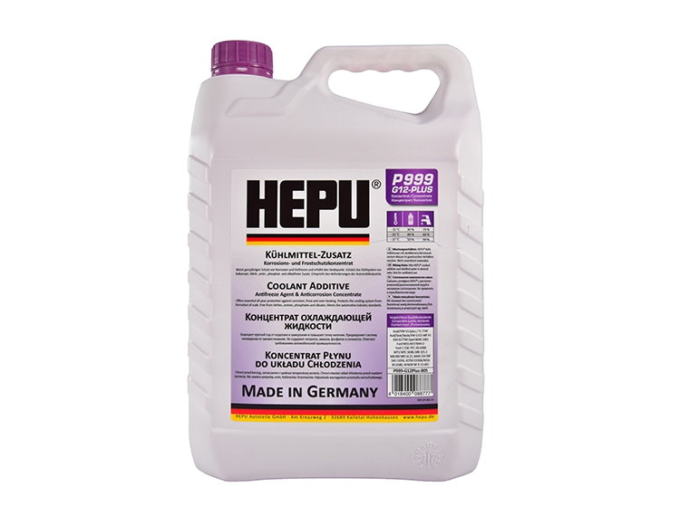 

Концентрат антифриза Hepu G12+ фиолетовый P999G12PLUS005