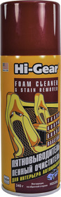 Очиститель салона Hi-Gear Foam Cleaner & Stain Remover 340 мл