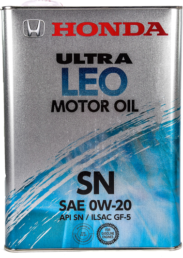 Моторна олива Honda Ultra LEO SN/GF-5 0W-20 4 л на Audi Q3