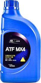 Трансмиссионное масло Hyundai ATF MX4 75W полусинтетическое