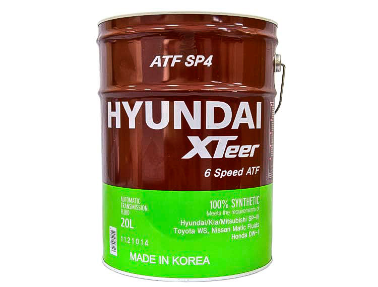 

Трансмиссионное масло Hyundai XTeer ATF SP4 синтетическое 1121014