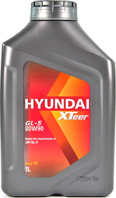 Трансмиссионное масло Hyundai XTeer GL-5 80W-90 синтетическое