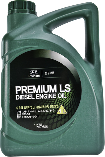 Моторное масло Hyundai Premium LS Diesel 5W-30 4 л на Daewoo Lanos