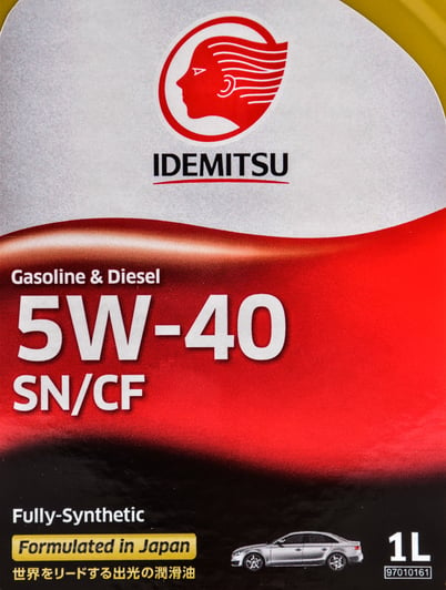 Моторное масло Idemitsu Engine Oil 5W-40 1 л на Audi Q3