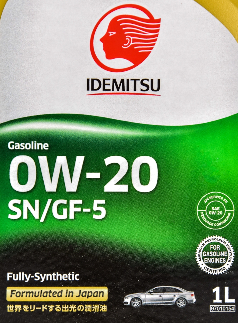 Моторна олива Idemitsu SN/GF-5 0W-20 1 л на Opel Vivaro