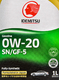 Моторное масло Idemitsu SN/GF-5 0W-20 1 л на Opel Corsa