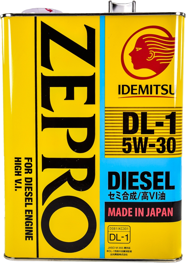 Моторна олива Idemitsu Zepro Diesel DL-1 5W-30 4 л на Mazda MPV