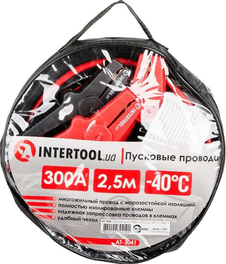 Провода прикуривания Intertool AT-3041