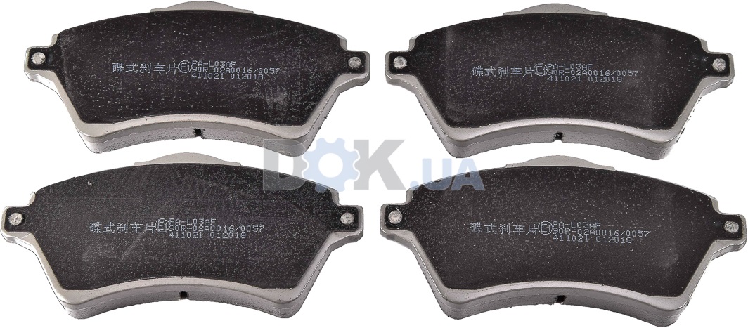 

Japanparts PAL03AF Тормозные колодки