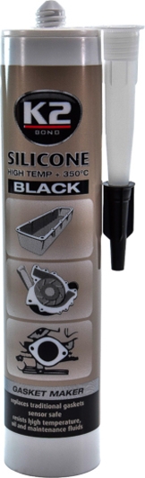 K2 Silicone High-Temp черный формирователь прокладок, 300 мл (b200) 300 г