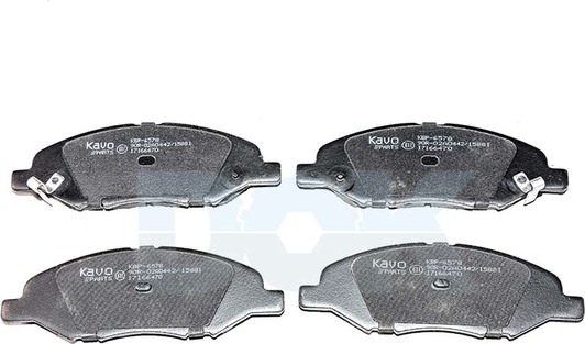 Гальмівні колодки Kavo Parts KBP-6578