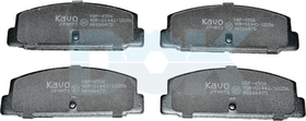 Гальмівні колодки Kavo Parts KBP-4506