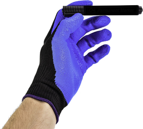 Рукавички робочі Kimberly G40 нейлонові з нітрилові покриттям сині