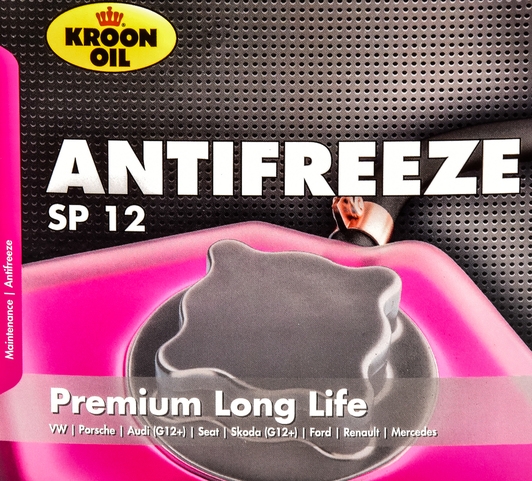 Kroon Oil Premium Long Life SP 12 G12+ фиолетовый концентрат антифриза (5 л) 5 л