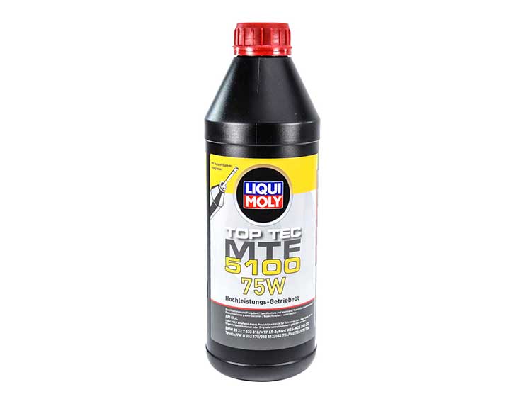 

Трансмиссионное масло Liqui Moly TOP TEC MTF 5100 GL-4 75W минеральное 20842