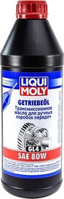 Трансмісійна олива Liqui Moly GL-4 80W мінеральна