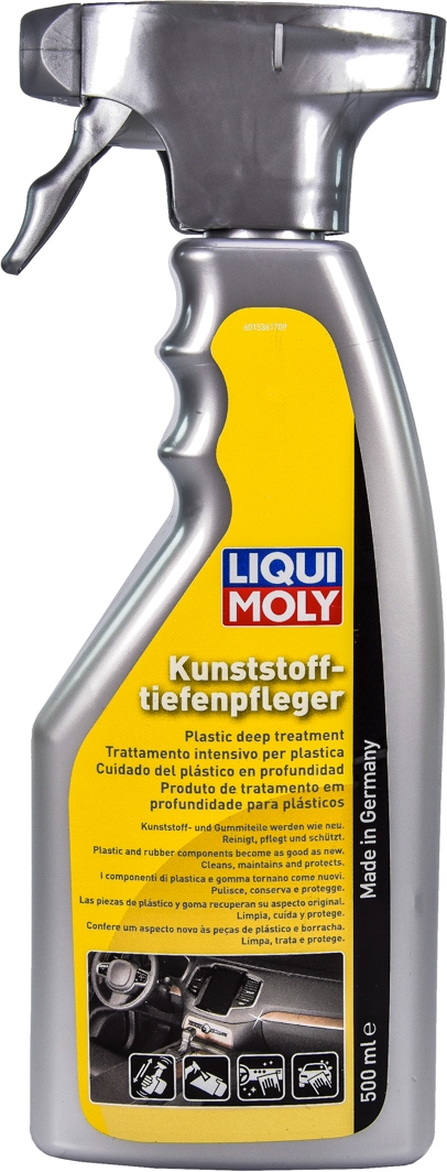 

Полироль для салона Liqui Moly Kunststoff-Tiefen-Pfleger 500 мл 1536