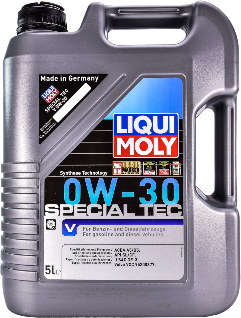 

Моторное масло Liqui Moly Special Tec V 0W-30 синтетическое 2853