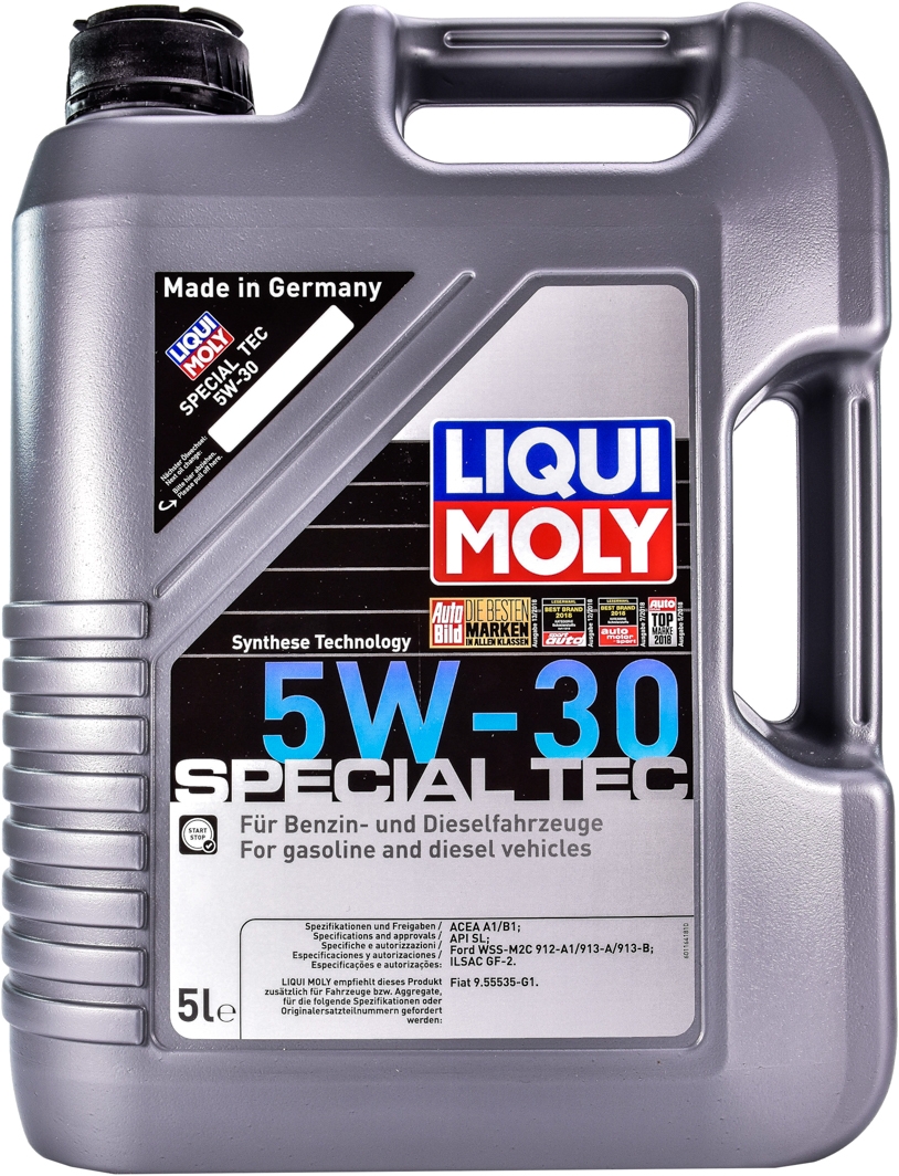 

Моторное масло Liqui Moly Special Tec 5W-30 синтетическое 9509