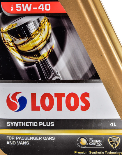 Моторное масло LOTOS Synthetic Plus 5W-40 4 л на Nissan Patrol