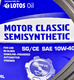 Моторна олива LOTOS Motor Classic Semisyntic 10W-40 4 л на Honda CR-Z