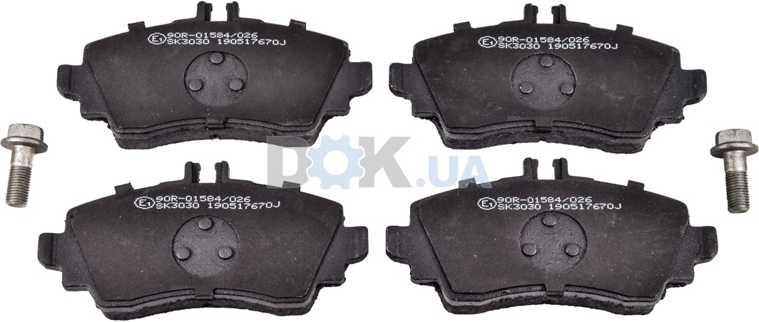 

LPR 05P671 Тормозные колодки