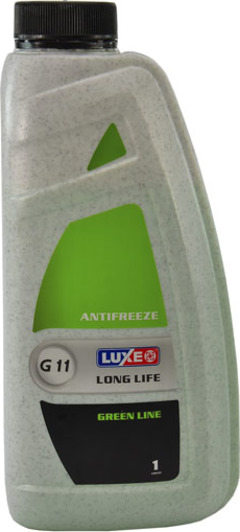 Готовий антифриз Luxe Green Line Long Life G11 зелений -40 °C 1 л