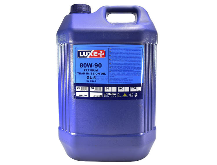 

Трансмиссионное масло Luxe GL-5 80W-90 минеральное 541
