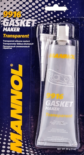 Mannol Gasket Maker герметик прозрачный, 85 мл (166785) 85 г