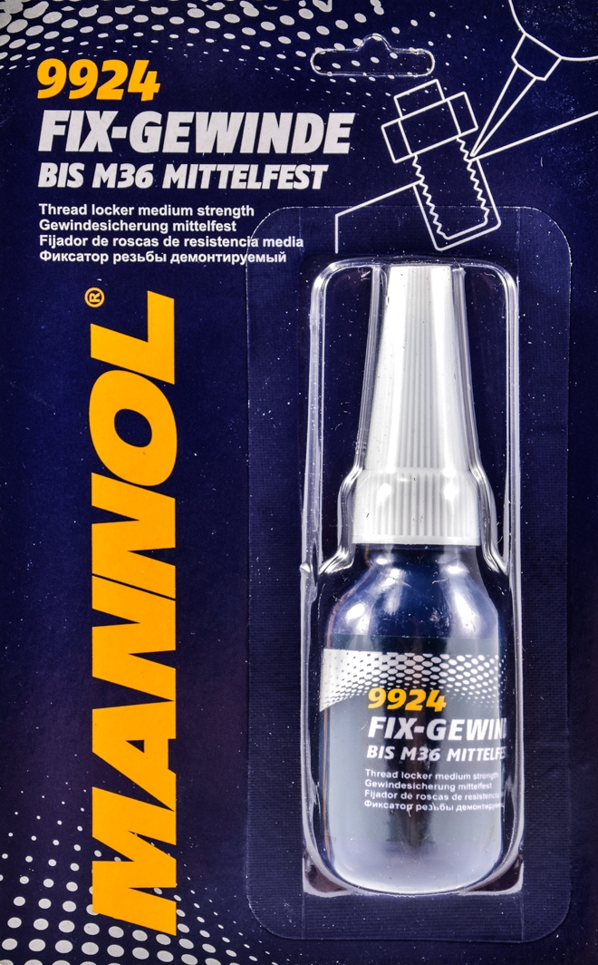 

Фиксатор резьбы Mannol Fix-Gewinde Bis M36 Mittlefest 992402