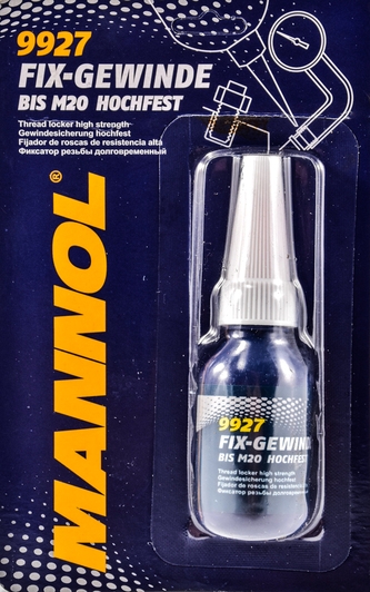 Фиксатор резьбы Mannol Fix-Gewinde Bis M20 Hochfest красный 10 г