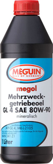 Meguin Megol Mehrzweck-Getriebeoel GL-4 80W-90 (1 л) трансмиссионное масло 1 л